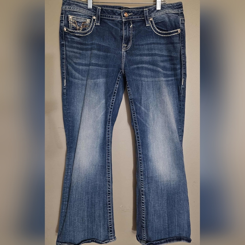 Vigoss Medium Wash Flare Jeans